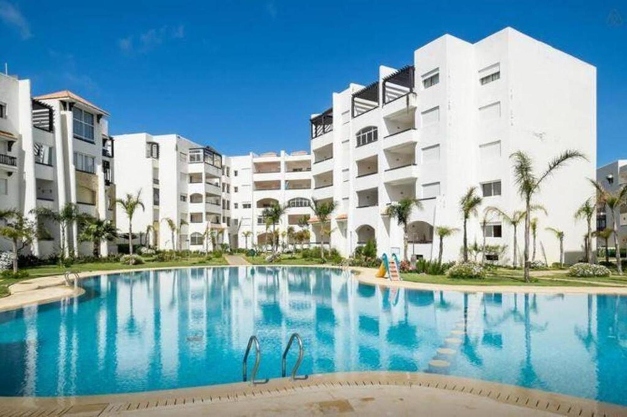 Appartement 1 Chambre Vue Piscine - Marina Golf أصيلة المظهر الخارجي الصورة