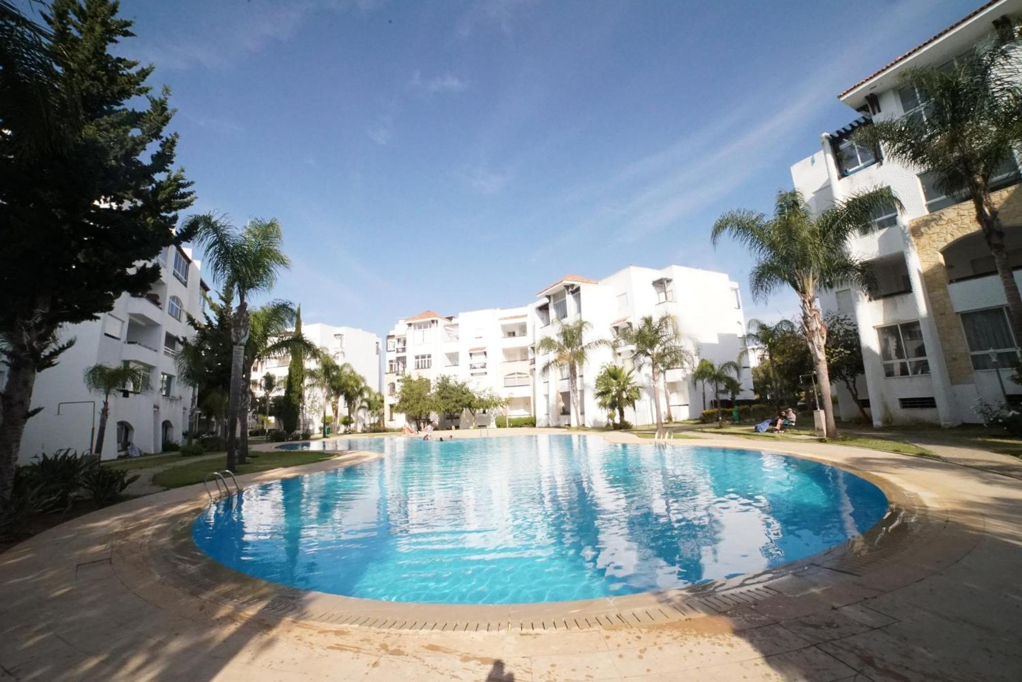 Appartement 1 Chambre Vue Piscine - Marina Golf أصيلة المظهر الخارجي الصورة